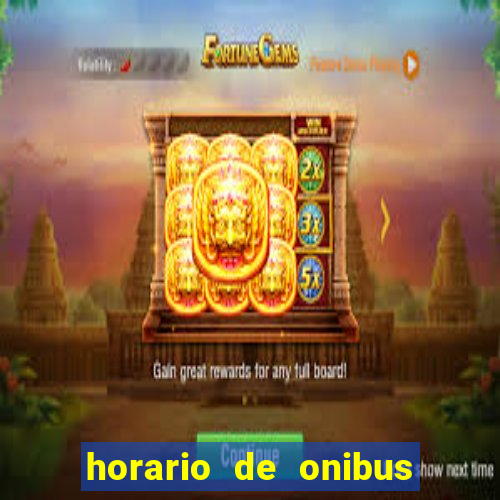 horario de onibus vila nova sao roque